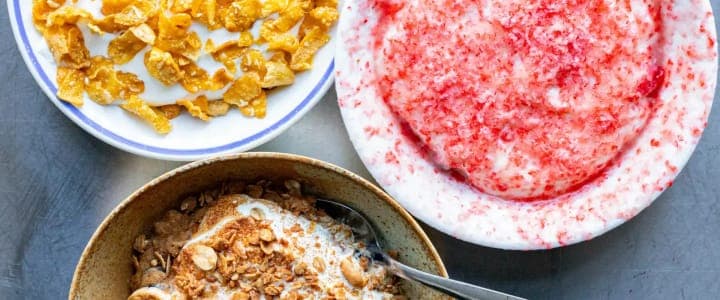 Peanut Butter Overnight Oats, Three Ways